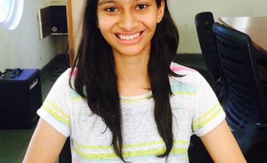 Ms. Aishani Sheth from India is joining Keio EDGE program 2015